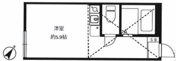 パークス横濱の物件間取画像